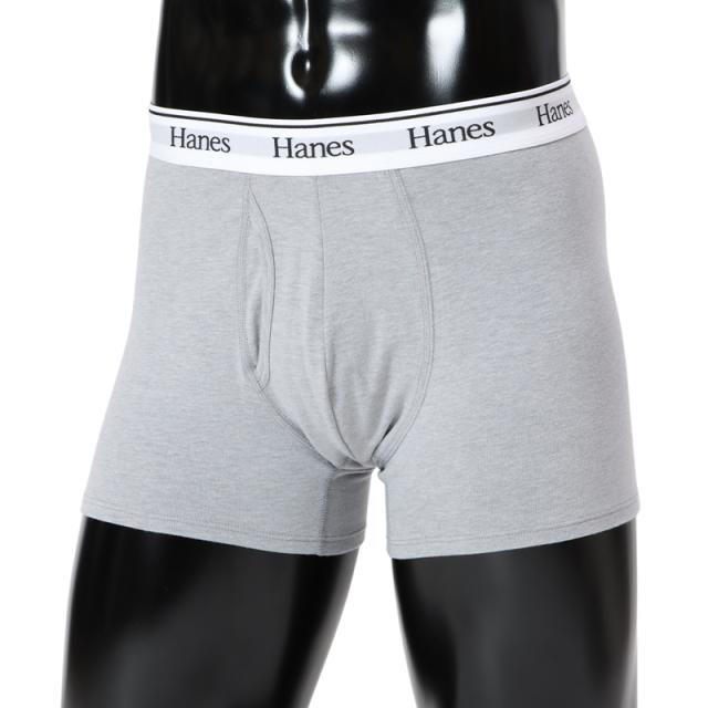 ヘインズ ボクサーパンツ メンズ 3枚組 前開き ボクサーブリーフ M L LL