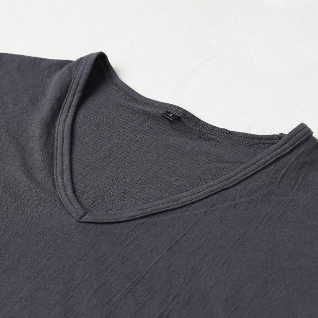 インナー メンズ シャツ Vネック ノースリーブ tシャツ 綿素材 綿混 楊柳 インナーシャツ 下着 涼しい 肌着 男性 紳士 M L LL (在庫限り)