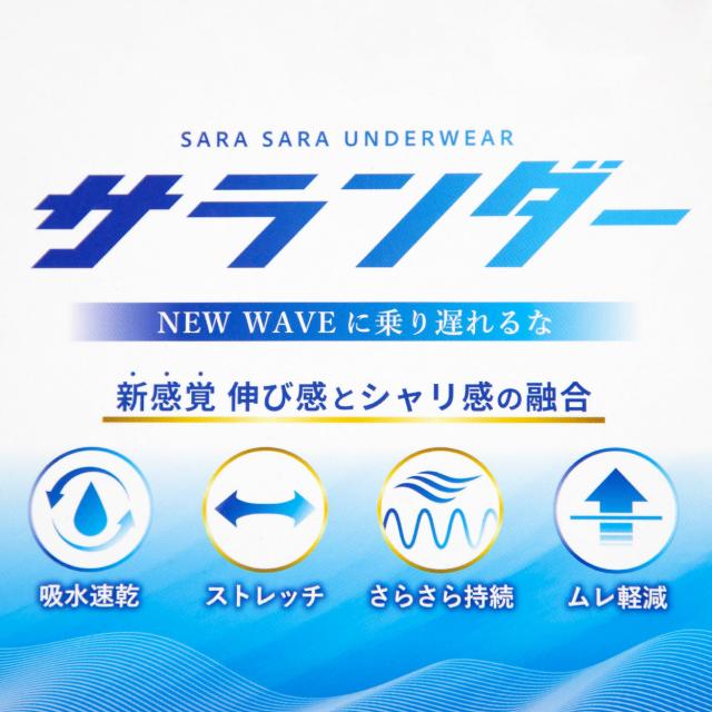 ステテコ メンズ 夏用 ズボン下 速乾 シャリ感 ストレッチ サラサラ 前開き M〜LL