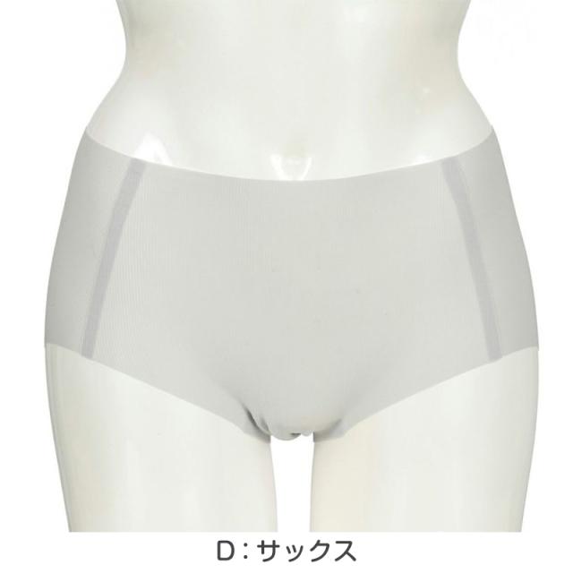 満足 ショーツ レディース シームレス ひびきにくい 涼感 スタンダード M〜LL