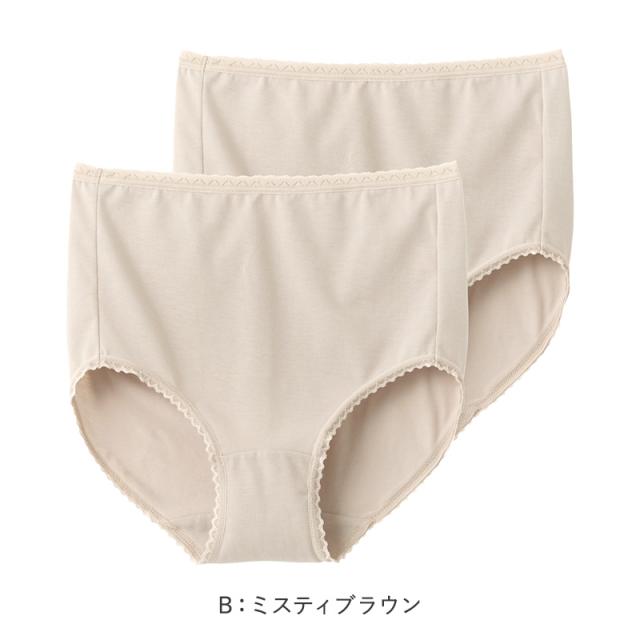 グンゼ 速乾 ショーツ レディース 綿混 2枚組 M L LL