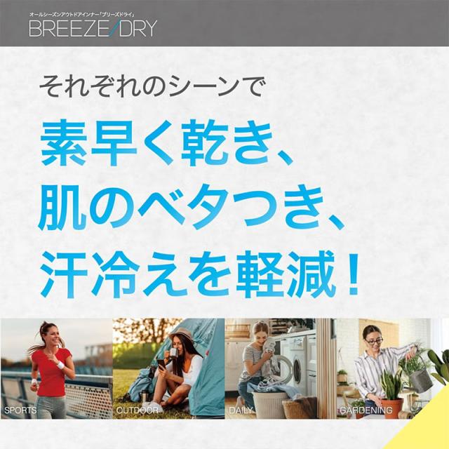 レディース Tシャツ 丸首 クルーネック インナー 夏 吸水速乾 ムレない ストレッチ 伸縮性 汗冷え防止 サラサラ 下着
