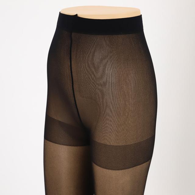 福助 福助 ひやはだ 冷 10分丈 レギンス レディース 40デニール相当 M-L L-LL (在庫限り)