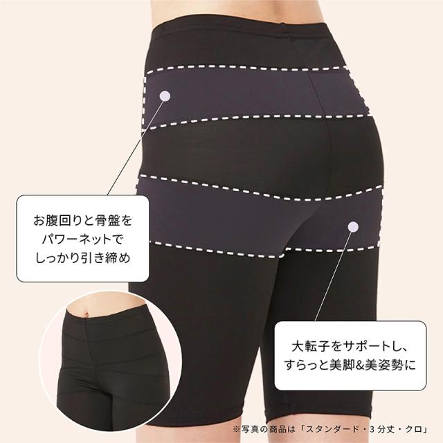 レギンス レディース 3分丈 M 〜 3L