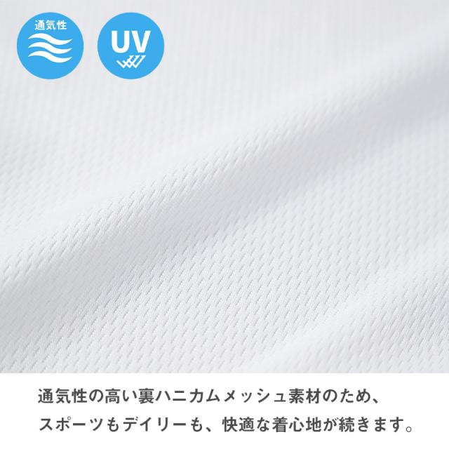 ルコックスポルティフ 裏ハニカムメッシュ 丸首 半袖 Tシャツ インナー メンズ M L LL (在庫限り)