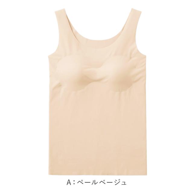 Tuche タンクトップ カップ付き インナー レディース ブラトップ M L LL
