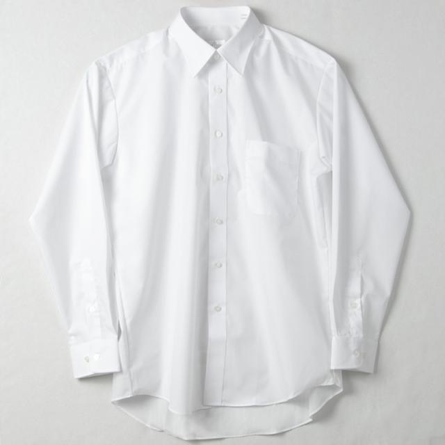 ワイシャツ メンズ 長袖 白 超形態安定 ドレスシャツ ストレッチ 形状記憶 制菌加工 部屋干し臭対策 ソフト仕上げ Yシャツ (取寄せ)