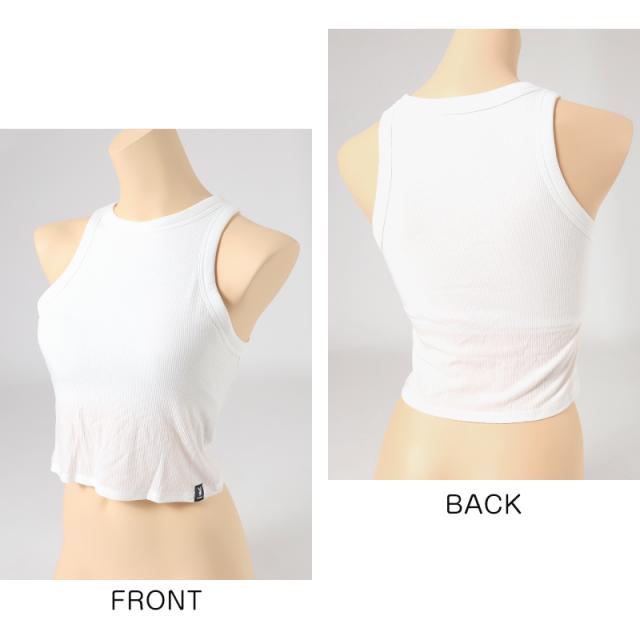 レディース クロップド アメスリタンクトップ カップ付き タンクトップ インナー ブラトップ ノースリーブ 肌着 M L LL