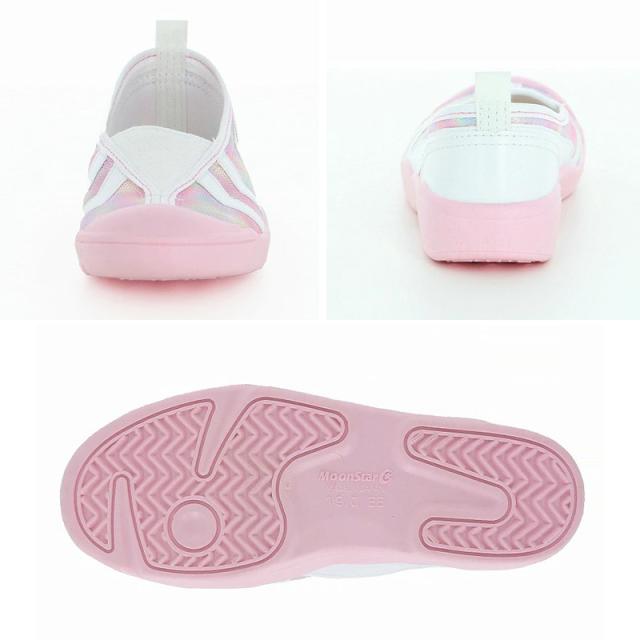 ムーンスター 上履き 女の子 内履き 上靴 子供 靴 シューズ 15cm〜24cm (取寄せ)