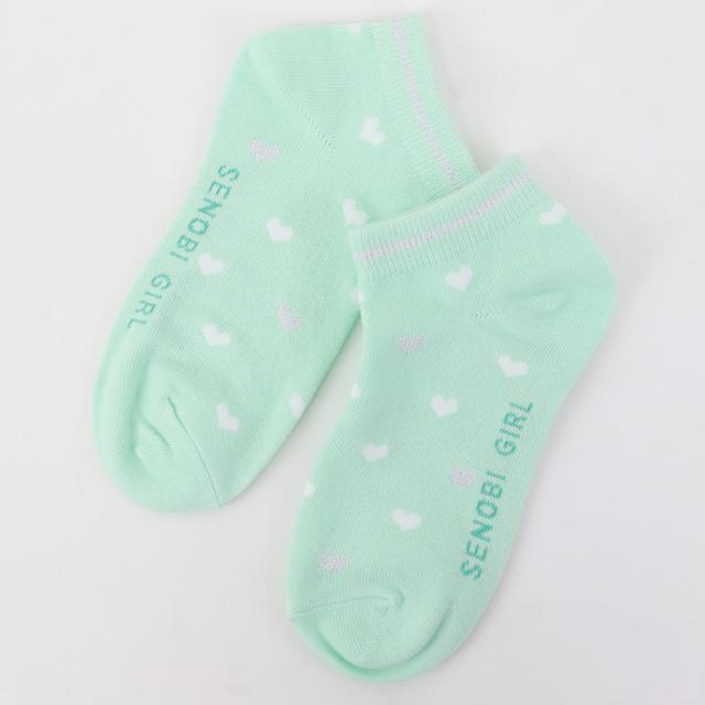 女の子 靴下 キッズ 子供 くるぶしソックス かわいい カラーソックス 19 - 24cm