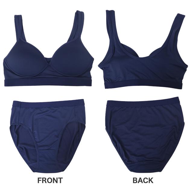 スポーツブラ ジュニアブラ セット ジュニア キッズ スポブラ 中学生 小学生 下着 上下セット 150 160 165cm (在庫限り)