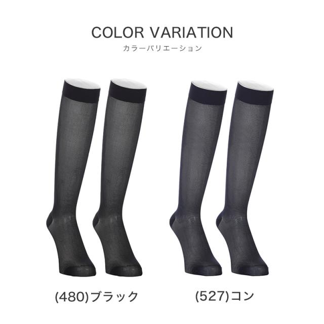 ビジネスソックス ハイソックス メンズ 靴下 ソックス アツギ デイリービジネス プレーン編み 25-27cm