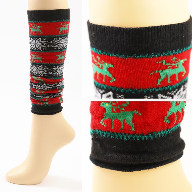 アウトレット レッグウォーマー ガールズ 足首ウォーマー アームカバー 柄 19 20 21 22 23 cm (在庫限り)