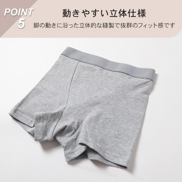 ローレッグショーツ ショーツ レディース 綿 S M L LL 3L 4L