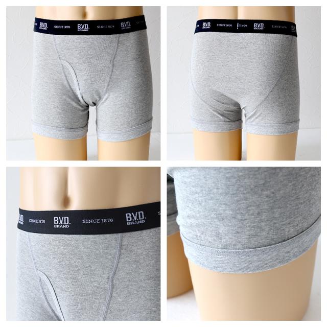 BVD メンズ ボクサーブリーフ 4枚セット 綿100 M L LL