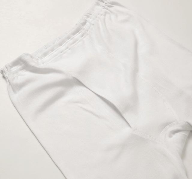 メンズ 長ズボン下 綿100 インナー ロングパンツ ロンパン ボトムス スムース 2枚組 M L LL (在庫限り)