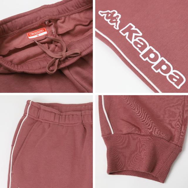 レディース スウェット パンツ ズボン 綿混 裏起毛 Kappa カッパ ボトムス M L LL (在庫限り)