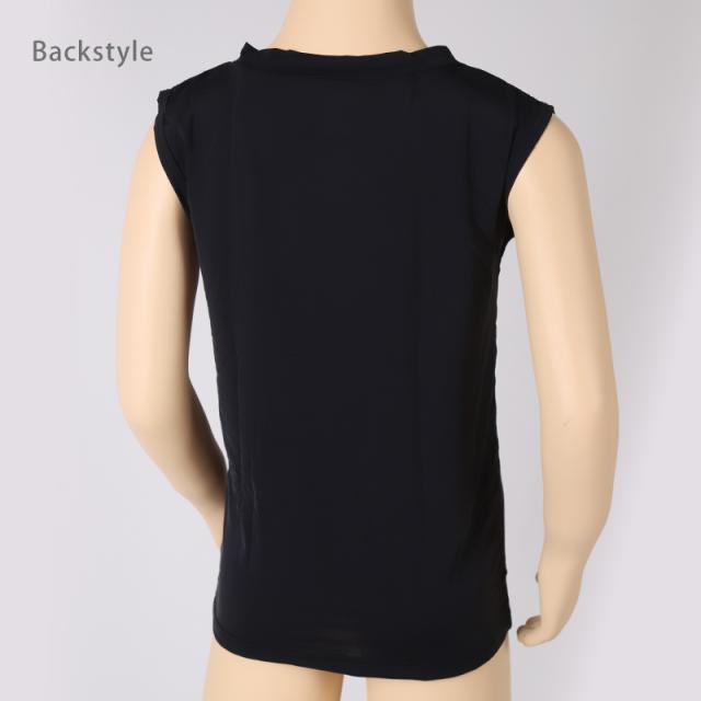 キッズ スポーツ ノースリーブ ストレッチ 涼感 UVカット 130〜170cm