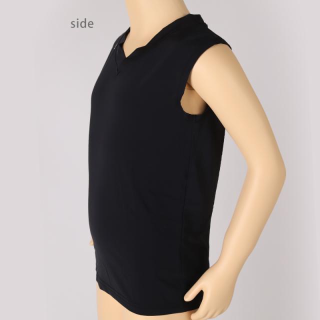 キッズ スポーツ ノースリーブ ストレッチ 涼感 UVカット 130〜170cm