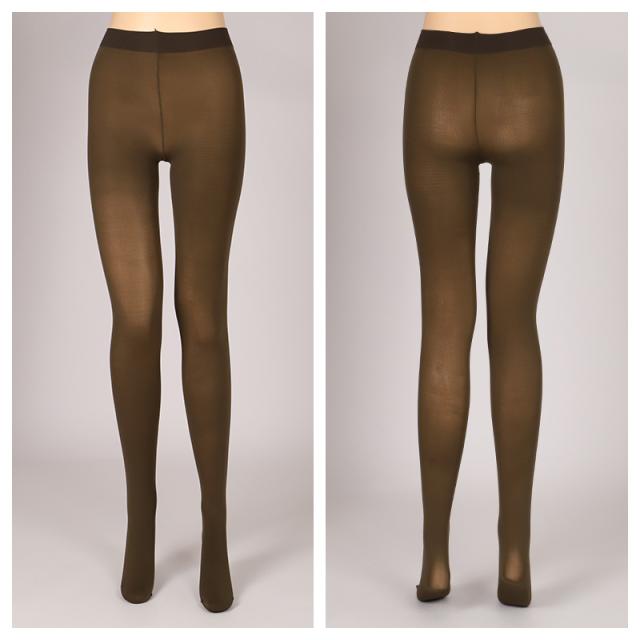 トゥシェ タイツ 60デニール レディース カラータイツ 無地 グンゼ M-L L-LL (在庫限り)