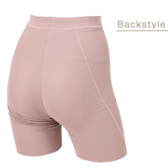 瞬間ほそ見えパンツ ロングガードル ハイウエスト ヒップアップ 美尻 M L LL