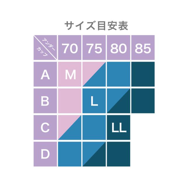 レディース スポーツブラ ハーフトップ ノンワイヤーブラ ブラジャー M L LL (在庫限り)