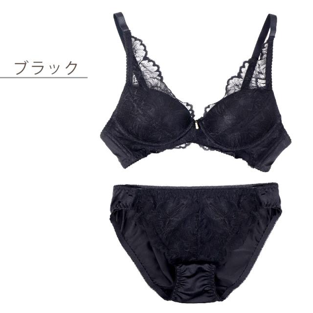 ノンワイヤー ブラ ショーツ 上下セット S 〜 LL