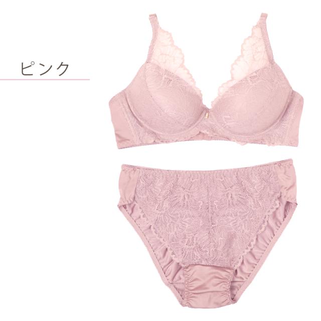 ノンワイヤー ブラ ショーツ 上下セット 大きいサイズ 3L 〜 5L