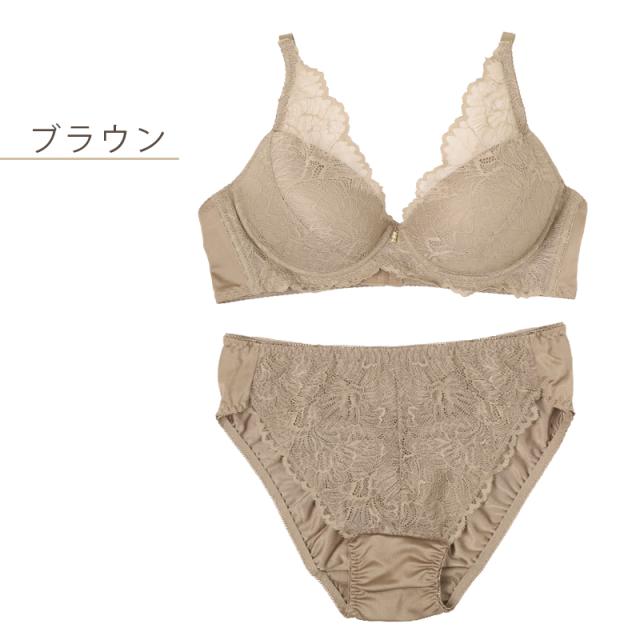 ノンワイヤー ブラ ショーツ 上下セット 大きいサイズ 3L 〜 5L