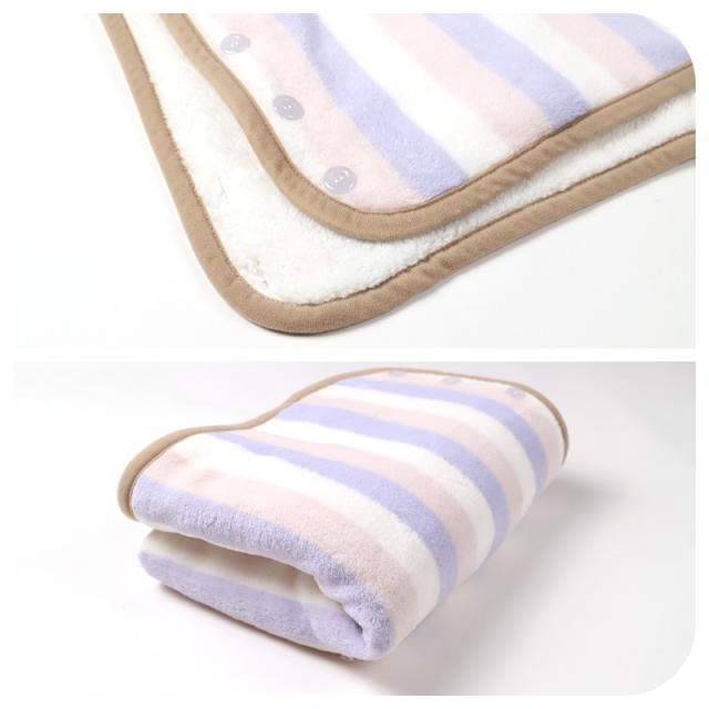 ふわもこ ブランケット ひざ掛け フリース 毛布 ポンチョ 肩掛け ボレロ スカート風 約70×100cm