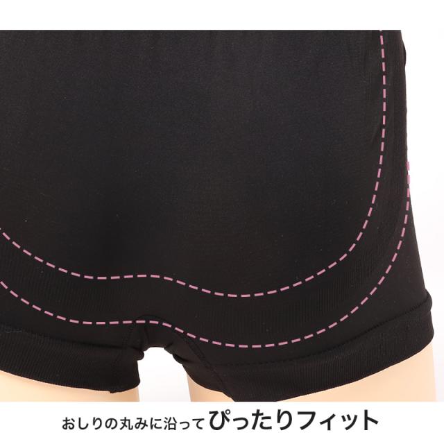 インナーパンツ 一分丈スパッツ 5枚セット 黒スパッツ スパッツ 一分丈 レギンス 1分丈スパッツ 高校生 中学生 M-L L-LL