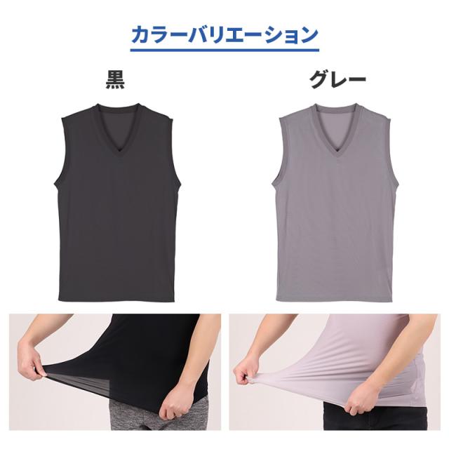 大きいサイズ メンズ スリーブレス タンクトップ ノースリーブ 3L 4L 5L 6L 7L 8L 10L