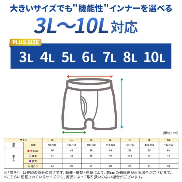 大きいサイズ メンズ ボクサーパンツ ボクサーブリーフ 前開き 3L 4L 5L 6L 7L 8L 10L