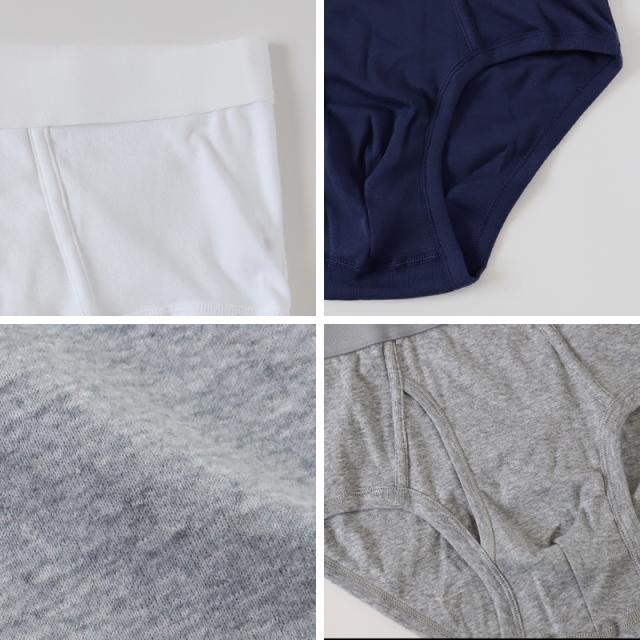 ブリーフ メンズ パンツ 綿100% スタンダード 前開き 3枚セット 3L 4L