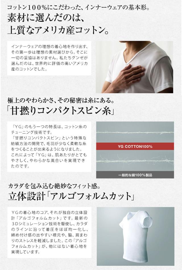 グンゼ YG ボクサーパンツ メンズ 綿100% 前開き M〜3L (在庫限り)