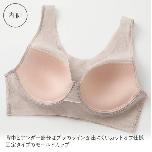 グンゼ ノンワイヤーブラ シームレスブラ レディースブラ M L LL