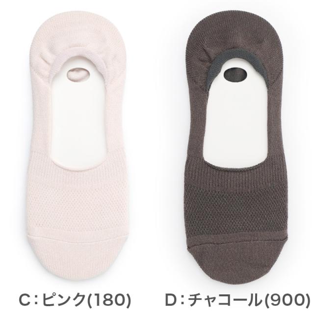 靴下 レディース 夏 スニーカー丈 メッシュ ソックス 吸水速乾 さらさら 蒸れない 消臭 脱げにくい 滑り止め付き 通気性 快適 23-25cm