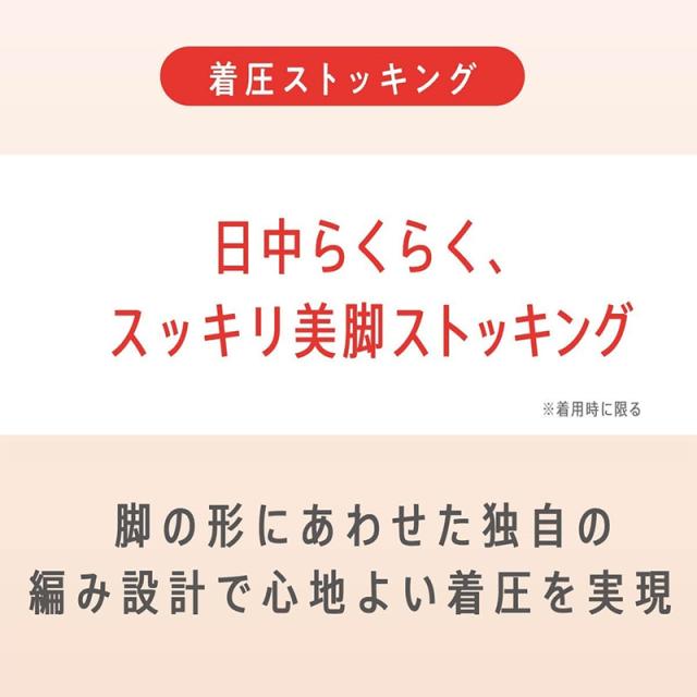 Atsugi Medical アツギ メディカル 着圧ストッキング レディース 足首18hPa 骨盤サポート M-L L-LL