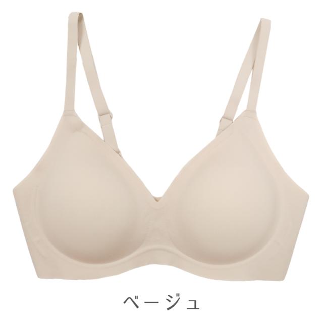 ノンワイヤーブラ シームレスブラ レディース ブラジャー ナイトブラ 楽ブラ ストレスフリー 無縫製 軽量 M L LL