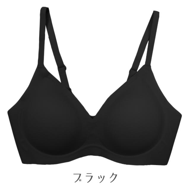 ノンワイヤーブラ シームレスブラ レディース ブラジャー ナイトブラ 楽ブラ ストレスフリー 無縫製 軽量 M L LL