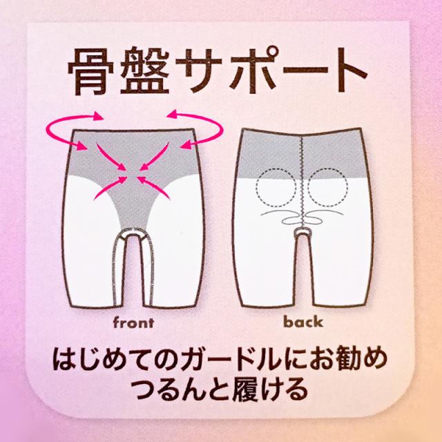 ガードル ロング レディース 骨盤サポート 補整下着 シームレス ハイウエスト お腹引き締め ヒップアップ M L LL