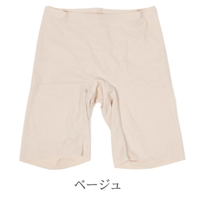 ガードル ロング レディース ヒップアップ 補整下着 シームレス ハイウエスト お腹引き締め 裾ヘム 一枚履きOK M L LL