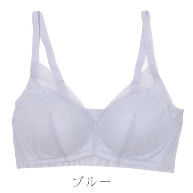ハーフトップ ノンワイヤーブラ シームレスブラ レディース ヘムブラ メッシュ 涼しい インナー 夏用 M L LL