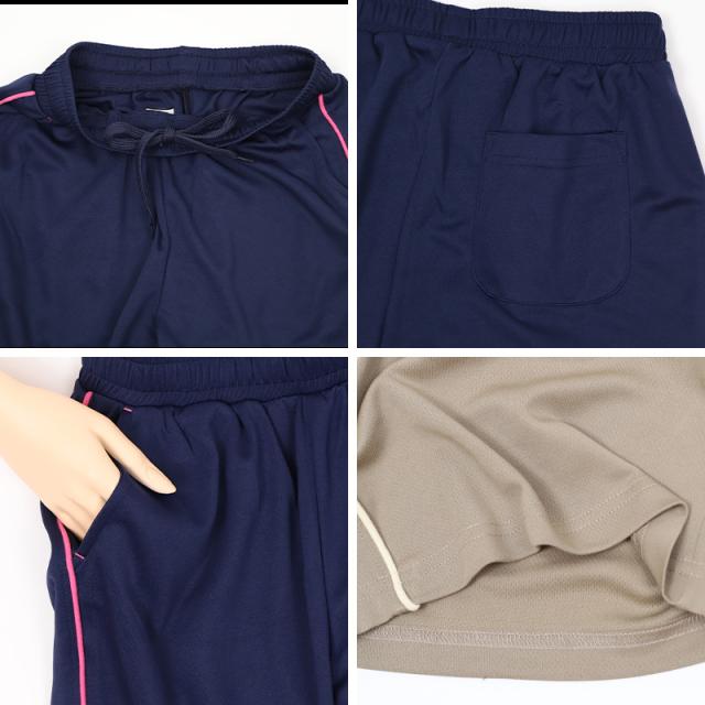 ハーフパンツ レディース Kappa UVカット 吸水速乾 ポリエステル 軽量 ショートパンツ 夏用 ボトムス 涼しい M L LL