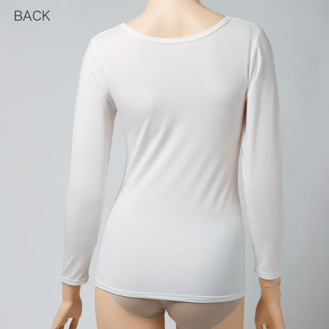 UVカット 長袖Tシャツ レディース UPF50+ 速乾 ひんやり ストレッチ Uネック M L LL