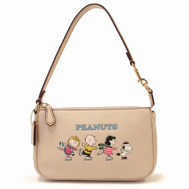 コーチ ポーチ COACH アウトレット COACH X PEANUTS スヌーピー