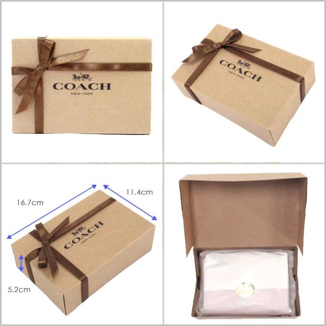 ラッピング・包装 COACH コーチ ラッピング コーチ専用箱 ラッピング 小物・財布用