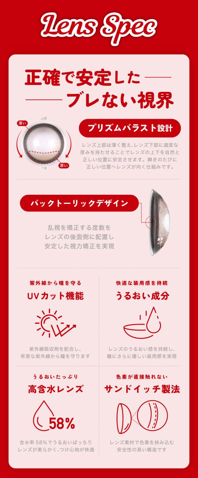 乱視カラコンワンデー