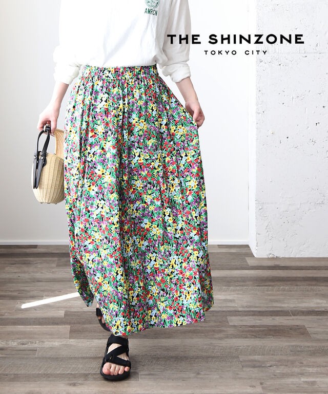 完売商品 FLASHY FLOWER SKIRT Mサイズ シンゾーン 新品 | www.rnd.org.il