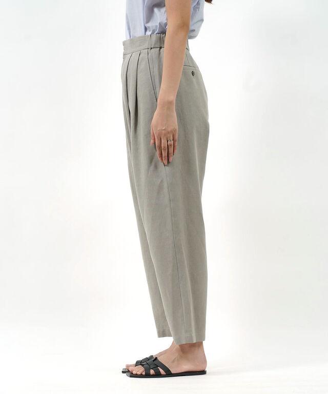 ル グラジック テーパードパンツ タックパンツ le glazik JL-2666NLP